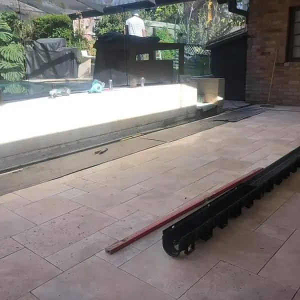Waterproofing membrane installation at building base
