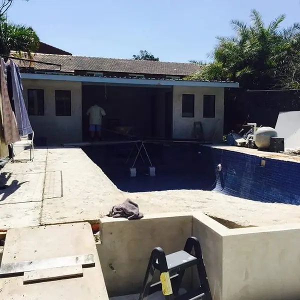 Stone wall rebuild